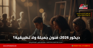 ديكور فنون جميلة أم تطبيقية 2026 - فري آرت أكاديمية القدرات