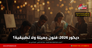 ديكور فنون جميلة أم تطبيقية 2026 - فري آرت أكاديمية القدرات