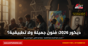 ديكور فنون جميلة أم تطبيقية 2026 - فري آرت أكاديمية القدرات