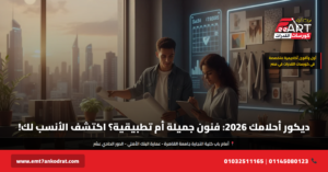 ديكور فنون جميلة أم تطبيقية 2026 - فري آرت أكاديمية القدرات