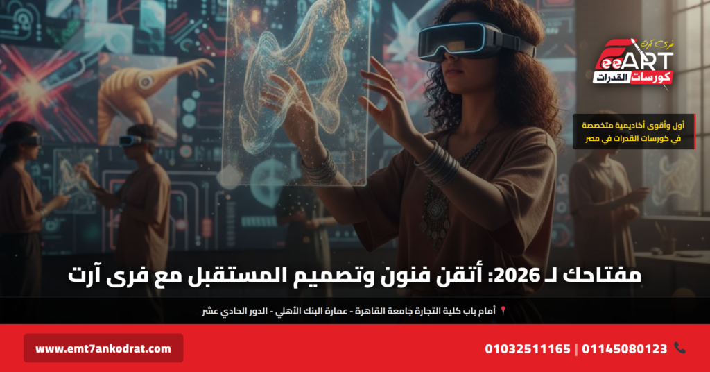 مهارات الفنون المستقبلية 2026 - فري آرت أكاديمية القدرات