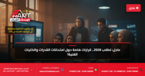 قدرات فنون جميلة 2026 - فري آرت أكاديمية القدرات