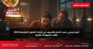 نسبة النجاح في قدرات الفنون التطبيقية - فري آرت أكاديمية القدرات