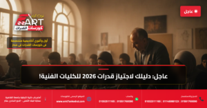 قدرات فنون جميلة 2026 - فري آرت أكاديمية القدرات