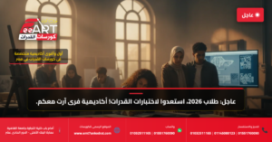 قدرات فنون جميلة 2026 - فري آرت أكاديمية القدرات